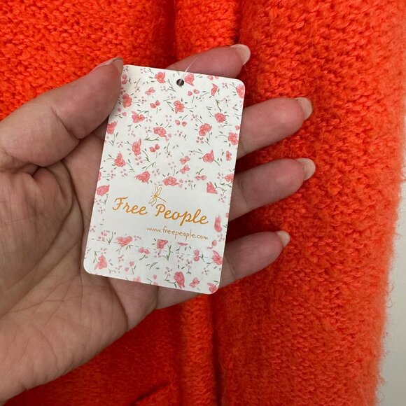 Free People Snow Drop Cardigan Sweater in Saturn Combo M - NEW - Picture 10 of 16